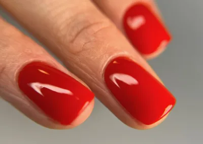 Fertiges Ergebnis Natunagelverstärkung